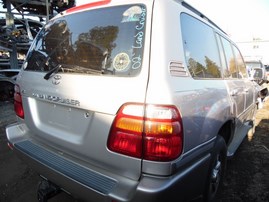 2002 TOYOTA LANDCRUISER SILVER 4.7L AT 4WD Z18429